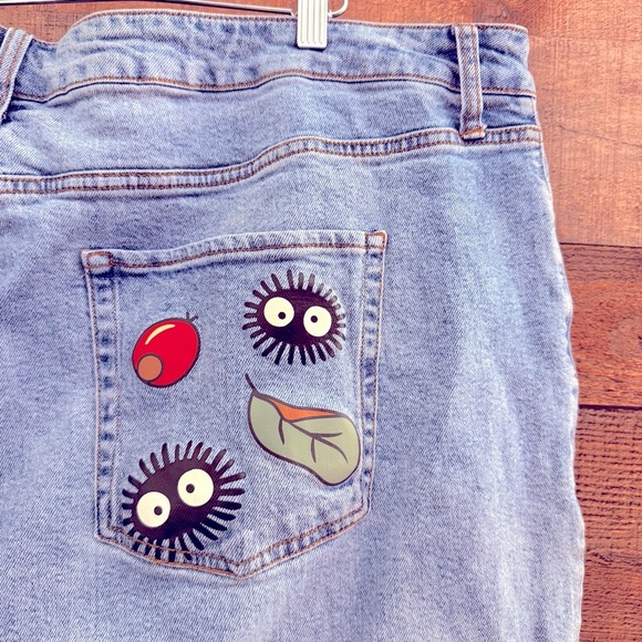 Her Universe Studio Ghili My Neighbor Totoro Denim Jeans - Picture 8 of 11